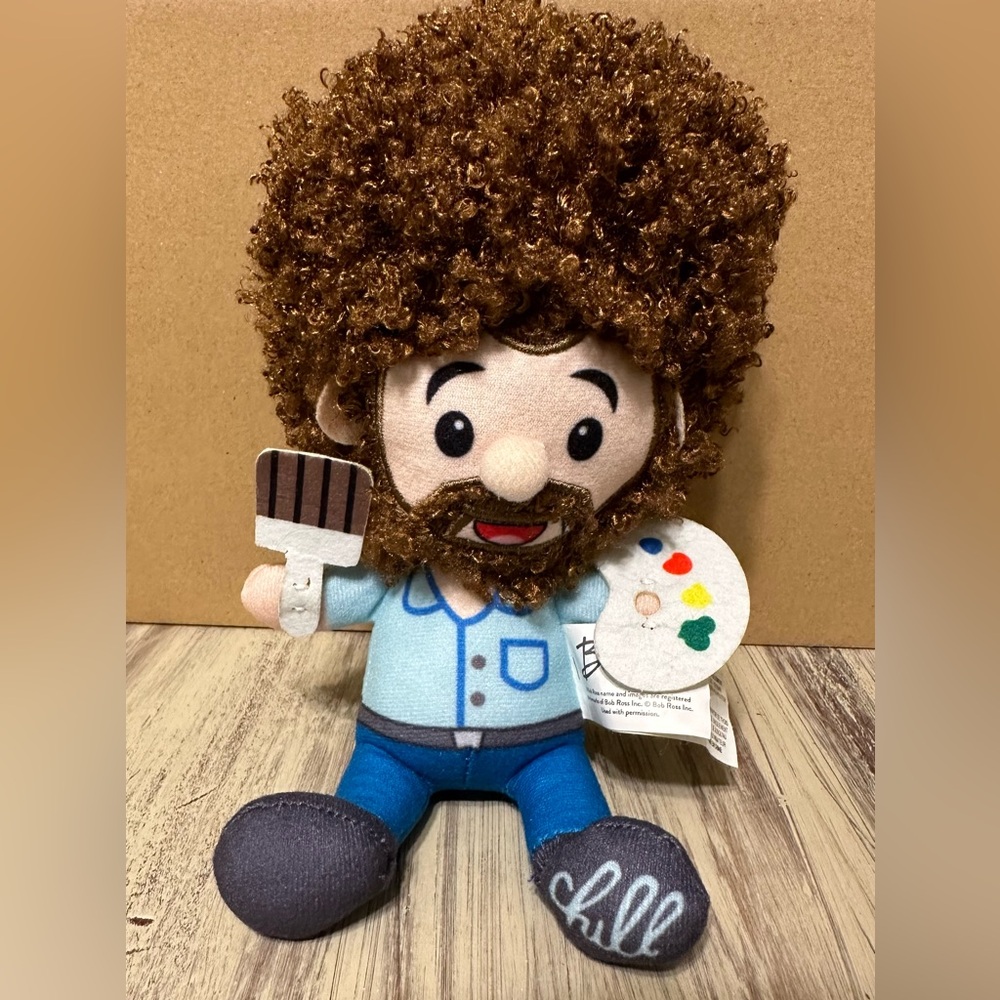 Bob Ross Plush